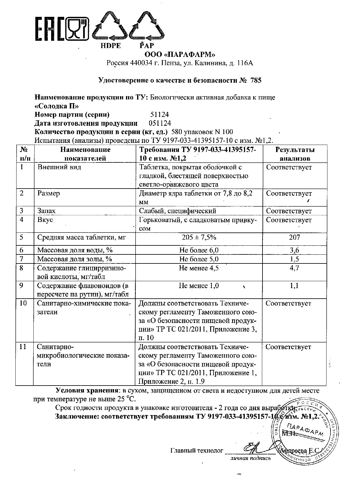 Паспорт №112024